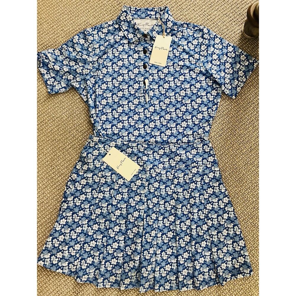 Kenny Flowers Skort (L) and Shirt (M): 2 Pieces